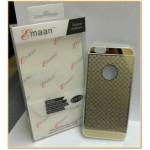 iPhone 6 Case- Hard Back Cover with clear case with intricate golden design